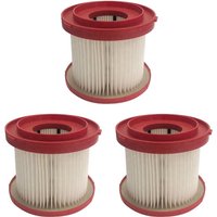 Trade Shop - Trade-Shop HEPA-Filter / Staubsaugerfilter kompatibel mit Milwaukee Akku-/Nass-/Trockensauger ersetzt 4931465230 4931404743 49-90-1900 von TRADE SHOP