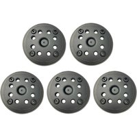 Trade-Shop Klett Schleifteller Stützteller kompatibel mit Bosch pex 270 a/ae Exzenterschleifer ersetzt 2.608.601.159, 2.608.601.169 / 8 Löcher - 5 von TRADE SHOP