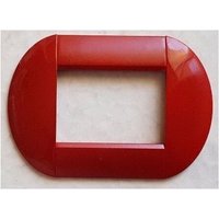 Trade Shop - PLATTE PLATTEN PLATTEN KOMPATIBEL MIT LIVING INTERNATIONAL LIGHT BOWLED BTICINO - Rot von TRADE SHOP