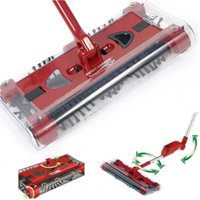 Trade Shop - ELEKTRISCHE KEHRMASCHINE MIT DREHBAREM GRIFF SCHNURLOSER STAUBSAUGER - von TRADE SHOP