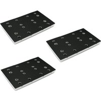 Schleifschuh / Schleifplatte 80x130mm für Festool rs 400, rts 400, rts 400 req, rtsc 400 ersetzt 489252 (SSH-STF-80x130/12) - 3 Stück - Trade-shop von TRADE-SHOP