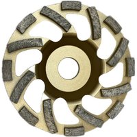 Trade Shop - Trade-Shop Diamant Turbo-Segmente Schleiftopf abrasiv ø 125mm 22,23mm Bohrung für Granit Beton Estrich Asphalt Putz Mauerwerk Naturstein Trade Shop - Trade-Shop Diamant Turbo-Segmente Schleiftopf abrasiv ø 125mm 22,23mm Bohrung für Granit Beton Estrich Asphalt Putz Mauerwerk Naturstein von TRADE SHOP