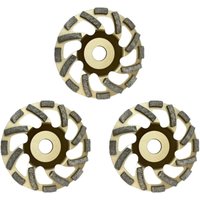 Trade-Shop Turbo-Segment Profi Diamant Schleifteller Schleiftopf 125 x 22,2mm kompatibel mit DeWalt Eibenstock Hilti Flex Collomix Winkelschleifer von TRADE SHOP