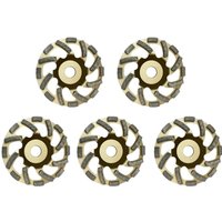 Trade-Shop Turbo-Segment Profi Diamant Schleifteller Schleiftopf 125 x 22,2mm kompatibel mit DeWalt Eibenstock Hilti Flex Collomix Winkelschleifer Trade-Shop Turbo-Segment Profi Diamant Schleifteller Schleiftopf 125 x 22,2mm kompatibel mit DeWalt Eibenstock Hilti Flex Collomix Winkelschleifer von TRADE SHOP