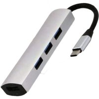Trade Shop - hub usb-c ultra slim 1 x micro usb ricarica 3 x porte usb 3.0 - Trade Shop - hub usb-c ultra slim 1 x micro usb ricarica 3 x porte usb 3.0 - von TRADE SHOP
