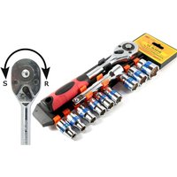 Trade Shop - key series reversible 1/2' kit da 11PZ mit exagonal buss - von TRADE SHOP