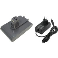 Trade-shop - 2in1 Set: Li-Ion Akku 22,2V / 2000mAh + Ladegerät inkl. Netzteil für viele Dyson Staubsauger wie DC31 Animal ersetzt 17083, 917083, 64167 Trade-shop - 2in1 Set: Li-Ion Akku 22,2V / 2000mAh + Ladegerät inkl. Netzteil für viele Dyson Staubsauger wie DC31 Animal ersetzt 17083, 917083, 64167 von TRADE-SHOP