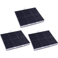 Aktivkohlefilter kompatibel mit Balay 3BD773XP 3BD793XP, Bosch DKE645D DKE945D DKE145K DKE642K DKE645K DKE646K DKE745K DKE942K DKE945K - 3 Stück von TRADE-SHOP