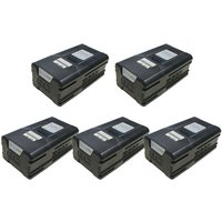 Trade-shop - 5x Li-Ion Akku 80V 4000mAh kompatibel mit Stiga sab 80 ae, sbc 80 d ae, sc 80 ae, sht 80 ae, st 8051 ae, sbt 2580AE, sbt 4080 ae, sbt von TRADE-SHOP