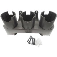 Trade-shop - Wandhalterung / Zubehörhalter / Dockingstation / Halter für Dyson Staubsauger wie V7 V8 V10 V11 V15 / inklusive Schrauben + Dübel / von TRADE-SHOP
