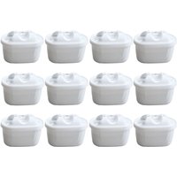 Trade Shop - Wasser-Filter ersetzen Brita Maxtra, AquaCrest AQK-07, Anna Duomax, Bosch Tassimo, AmazonBasics, uvm. für Wasserfilter-Kannen - 12 Stück von TRADE SHOP