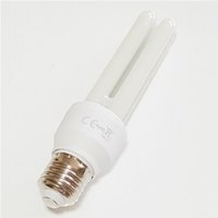 Trade Shop - LED-LEUCHTE E27 13W 2U TUBOLAR OPACA HOT LIGHT 3000K NATUR 4000K FREDDA 6500K - von TRADESHOP