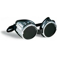 Schutzbrille für Adler-V DIN 5-Schweißen mit Aluminiumstruktur und dunkle Trafimetlinsen von TRAFIMET