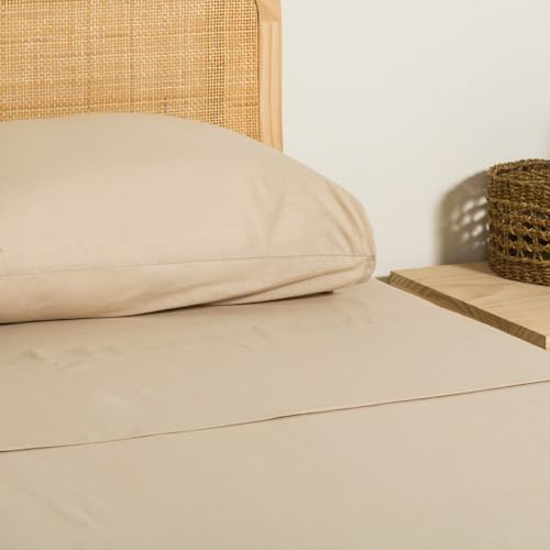 TRAMAS+ Bettwäsche-Set für Doppelbett, 160 x 200 cm, 100% Baumwolle, Bettwäsche, Bettlaken und 2 Kissenbezüge, Zertifiziert nach Oeko-TEX Standard 100 – Maus von TRAMAS+