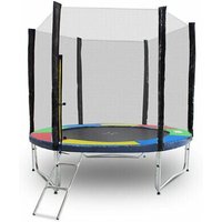 Gartentrampolin Trampolin 305cm Modell 2019 Randabdeckung Bunt von MSPOINT