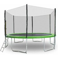 Gartentrampolin Trampolin 305cm Modell 2019 Randabdeckung Hellgrün von MSPOINT