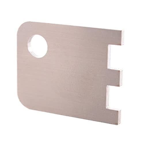 Dreizackschlüssel für Toiletten- und Handtuchpapierspender | Edelstahl Ersatzschlüssel von TRAND