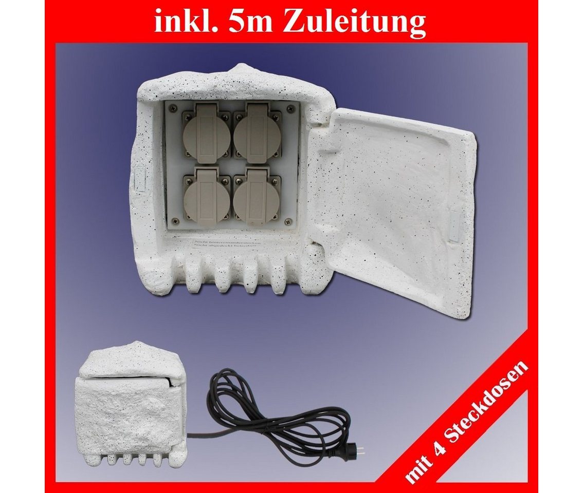 TRANGO Gartensteckdose, inkl. ca. 5 Meter Zuleitungskabel TRANGO Gartensteckdose, inkl. ca. 5 Meter Zuleitungskabel von TRANGO
