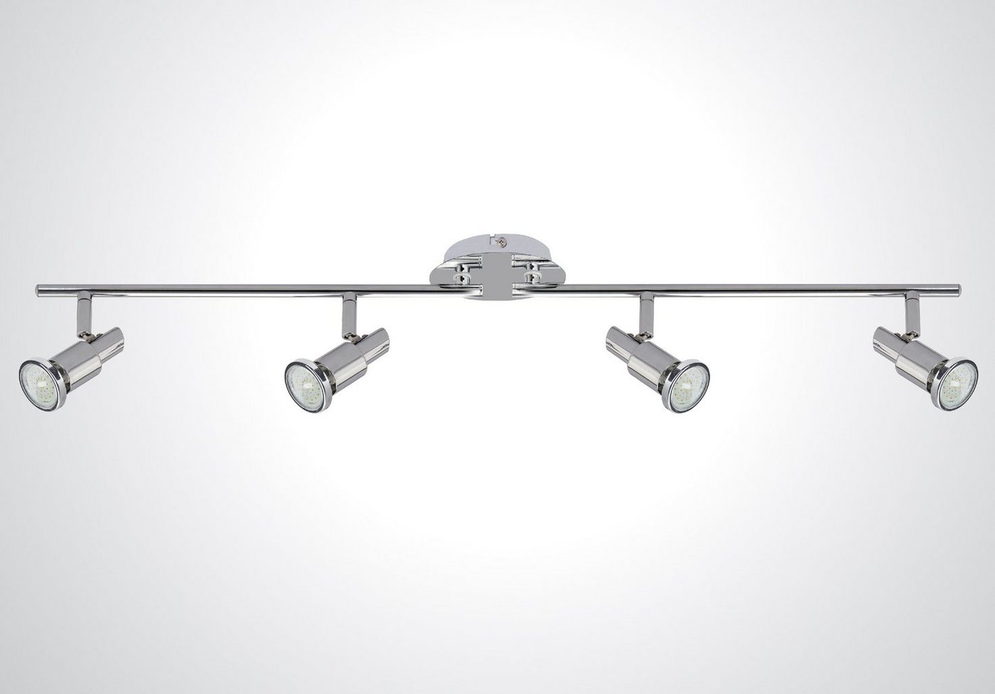 TRANGO LED Deckenstrahler, 4-flammig 2890-048SD LED Deckenleuchte OSCAR in Chrom-Optik inkl. 4x 5 W 3-Stufen dimmbaren GU10 LED Leuchtmittel Deckenlampe, Deckenstrahler, Deckenspots, Wohnzimmer Lampe schwenkbar und drehbar TRANGO LED Deckenstrahler, 4-flammig 2890-048SD LED Deckenleuchte OSCAR in Chrom-Optik inkl. 4x 5 W 3-Stufen dimmbaren GU10 LED Leuchtmittel Deckenlampe, Deckenstrahler, Deckenspots, Wohnzimmer Lampe schwenkbar und drehbar von TRANGO