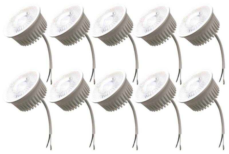 TRANGO LED-Leuchtmittel, 10er Pack MOCOB LED Modul Ultra flach nur 3cm hoch 3000K warmweiß 5.0 Watt als Ersatz für GU10 & MR16 Halogen Leuchtmittel für Einbauleuchte, 10 St., Deckenstrahler, Einbaustrahler, Deckenleuchte TRANGO LED-Leuchtmittel, 10er Pack MOCOB LED Modul Ultra flach nur 3cm hoch 3000K warmweiß 5.0 Watt als Ersatz für GU10 & MR16 Halogen Leuchtmittel für Einbauleuchte, 10 St., Deckenstrahler, Einbaustrahler, Deckenleuchte von TRANGO