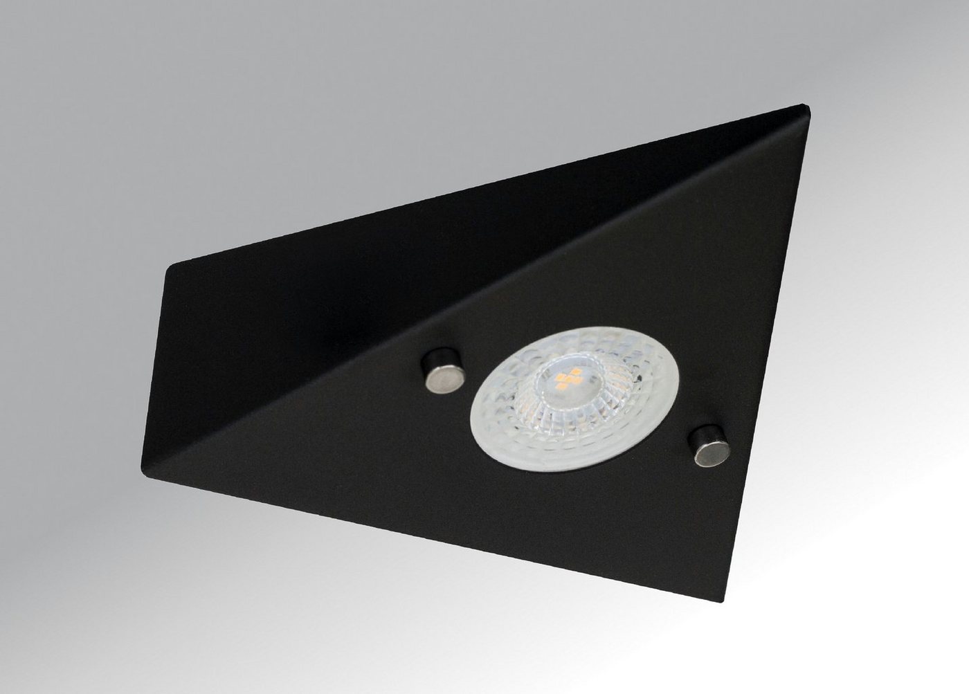 TRANGO LED Unterbauleuchte, 1er Erweiterungsset 6740-15 Matt-Schwarz LED-Küchenunterbauleuchte aus Edelstahl *COOK* LED Einbauleuchte - Einbaustrahler inkl. 1x 4,8 Watt LED Modul 3000K warmweiß - direkt 230 Volt - beliebig erweiterbar, Schalter - Dreieckleuchte – Schrankleuchte TRANGO LED Unterbauleuchte, 1er Erweiterungsset 6740-15 Matt-Schwarz LED-Küchenunterbauleuchte aus Edelstahl *COOK* LED Einbauleuchte - Einbaustrahler inkl. 1x 4,8 Watt LED Modul 3000K warmweiß - direkt 230 Volt - beliebig erweiterbar, Schalter - Dreieckleuchte – Schrankleuchte von TRANGO
