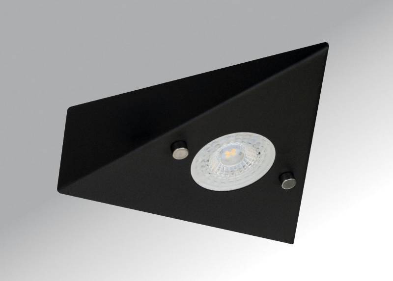 TRANGO LED Unterbauleuchte, 1er Erweiterungsset 6740-15 Matt-Schwarz LED-Küchenunterbauleuchte aus Edelstahl *COOK* LED Einbauleuchte - Einbaustrahler inkl. 1x 4,8 Watt LED Modul 3000K warmweiß - direkt 230 Volt - beliebig erweiterbar, Schalter - Dreieckleuchte – Schrankleuchte TRANGO LED Unterbauleuchte, 1er Erweiterungsset 6740-15 Matt-Schwarz LED-Küchenunterbauleuchte aus Edelstahl *COOK* LED Einbauleuchte - Einbaustrahler inkl. 1x 4,8 Watt LED Modul 3000K warmweiß - direkt 230 Volt - beliebig erweiterbar, Schalter - Dreieckleuchte – Schrankleuchte von TRANGO
