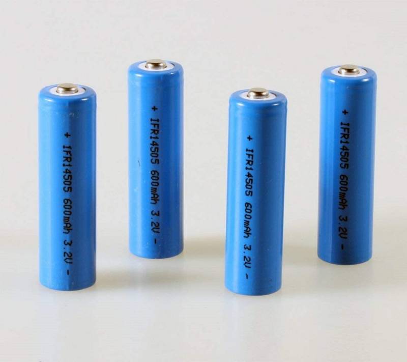 TRANGO Solarakkus Mignon 4er Pack 3,2V Mignon AA wiederaufladbare Akku 800mAh - 999-AA Hochleistung Lithium Batterien speziell für Solarlampen, Lichterketten, Solarleuchte, Alarmanlagen usw. 800 mAh (3,2 V) von TRANGO