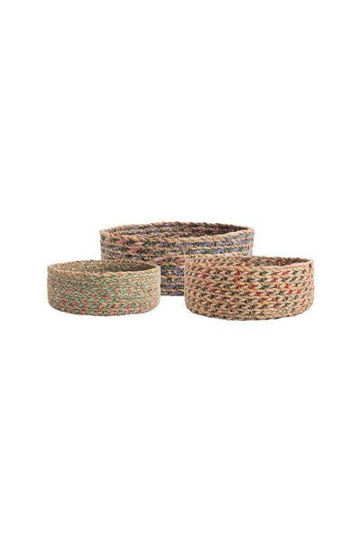 TRANQUILLO Seegras Körbe SEAWEED 3er-Set (MX951) von TRANQUILLO
