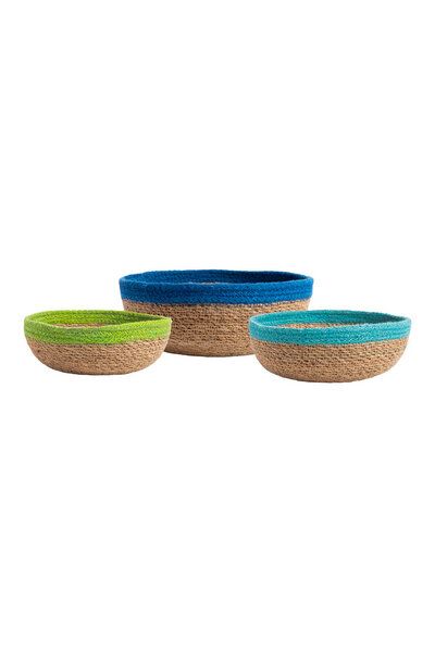 TRANQUILLO Seegras Schalen SEAWEED 3er-Set (MX950) von TRANQUILLO