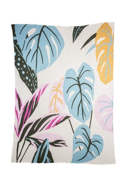 TRANQUILLO Strickdecke TROPICAL (BS223) von TRANQUILLO