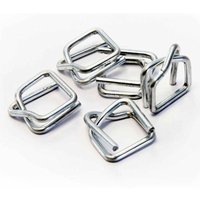 Transpak - Drahtverschlussklemme f.Bandbreite 16mm verzinkt verzinkt von TRANSPAK