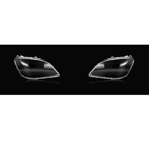 TRASKA Car Headlight Cover for Mercedes Benz W164 ML 2005-2007,Car Front Headlamp Transparent Lampshade Shell Cover Replacement,B-Right von TRASKA