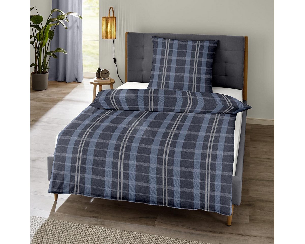 TRAUMSCHLAF Bettwäsche Glasgow, Flanell, 3 teilig, zeitlose Karo Bettwäsche TRAUMSCHLAF Bettwäsche Glasgow, Flanell, 3 teilig, zeitlose Karo Bettwäsche von TRAUMSCHLAF