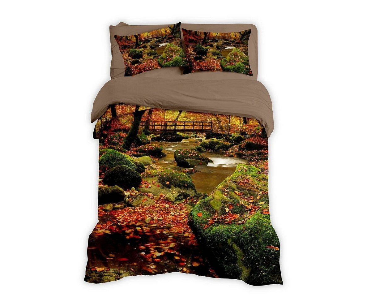 TRAUMSCHLAF Bettwäsche Herbstwald, Renforce, 2 teilig, herrliches Design in strapazierfähiger Qualität TRAUMSCHLAF Bettwäsche Herbstwald, Renforce, 2 teilig, herrliches Design in strapazierfähiger Qualität von TRAUMSCHLAF