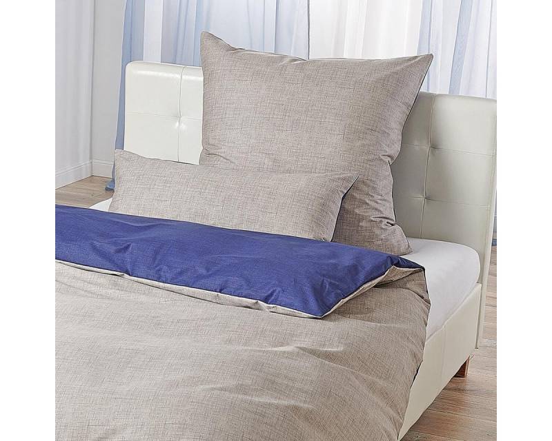 TRAUMSCHLAF Bettwäsche Texture, Mako Satin, 2 teilig, Mako-Satin mit sehr feiner Struktur von TRAUMSCHLAF