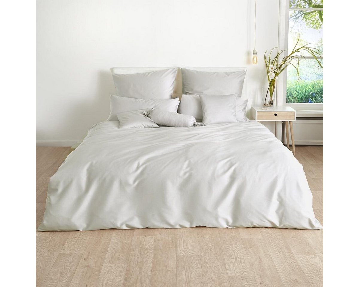 TRAUMSCHLAF Bettwäsche Uni, Mako Satin, 3 teilig, pflegeleichter Mako-Satin TRAUMSCHLAF Bettwäsche Uni, Mako Satin, 3 teilig, pflegeleichter Mako-Satin von TRAUMSCHLAF