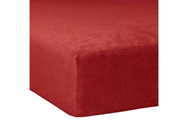 TRAUMSCHLAF Spannbettlaken Flausch Frottee, Frottier, Gummizug: Rundumgummi, (1 Stück), flauschig weich, elastisch und anschmiegsam von TRAUMSCHLAF