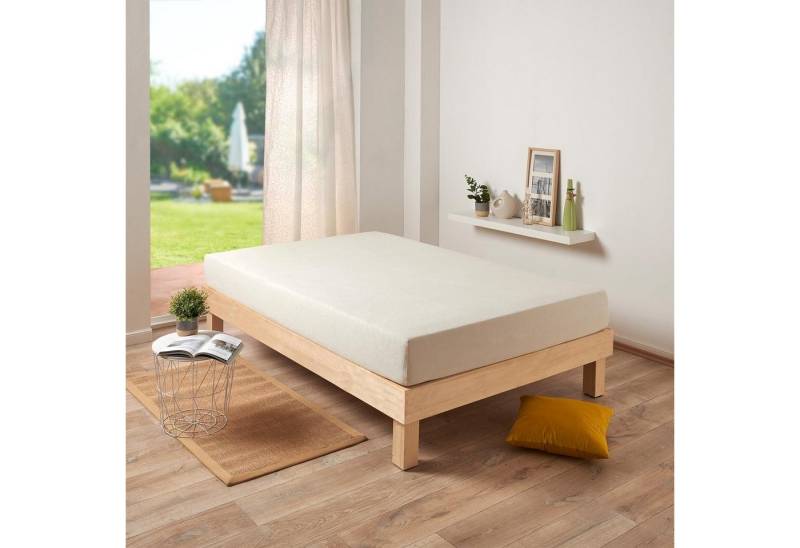 TRAUMSCHLAF Spannbettlaken Frottee Stretch, Frottier, Gummizug: Rundumgummi, (1 Stück), flauschig weich, elastisch und anschmiegsam von TRAUMSCHLAF