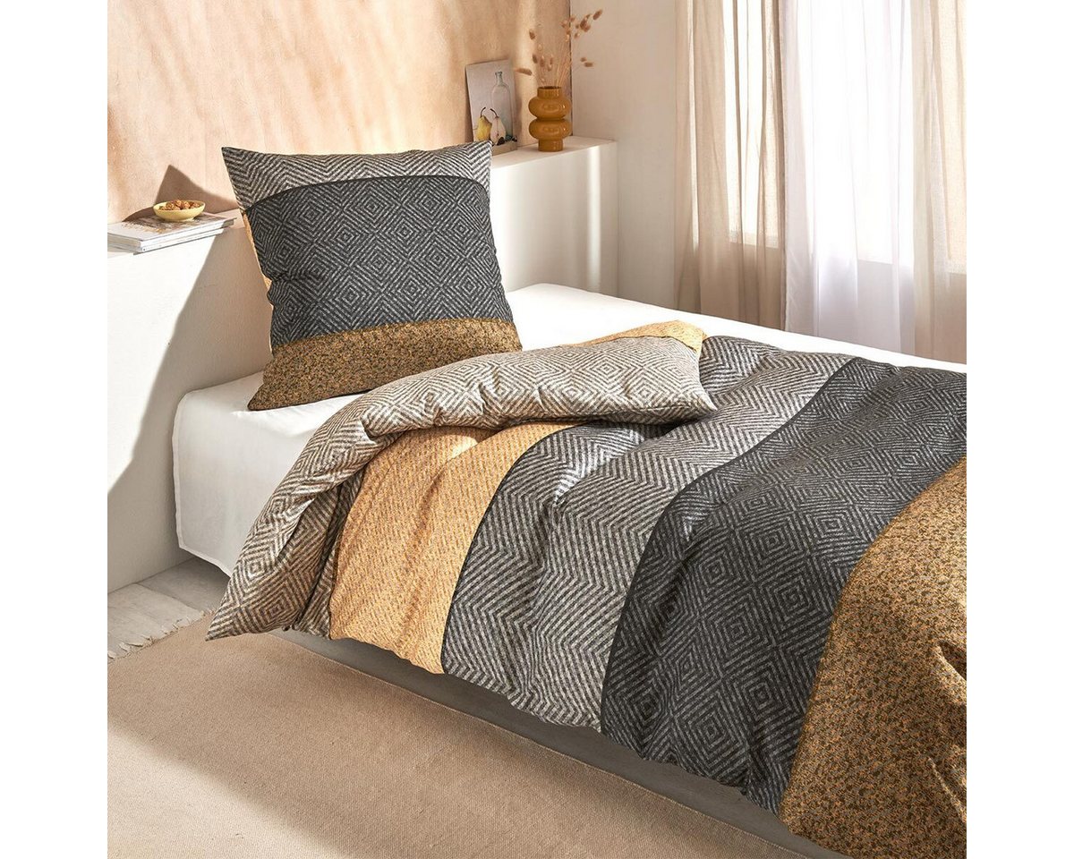 TRAUMSCHLAF Bettwäsche Kansas, Mako Satin, 3 teilig, hochwertige Satin Bettwäsche TRAUMSCHLAF Bettwäsche Kansas, Mako Satin, 3 teilig, hochwertige Satin Bettwäsche von TRAUMSCHLAF