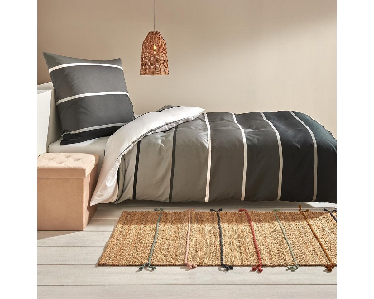 TRAUMSCHLAF Bettwäsche Orlando, Mako Satin, 2 teilig, hochwertige Satin Bettwäsche von TRAUMSCHLAF