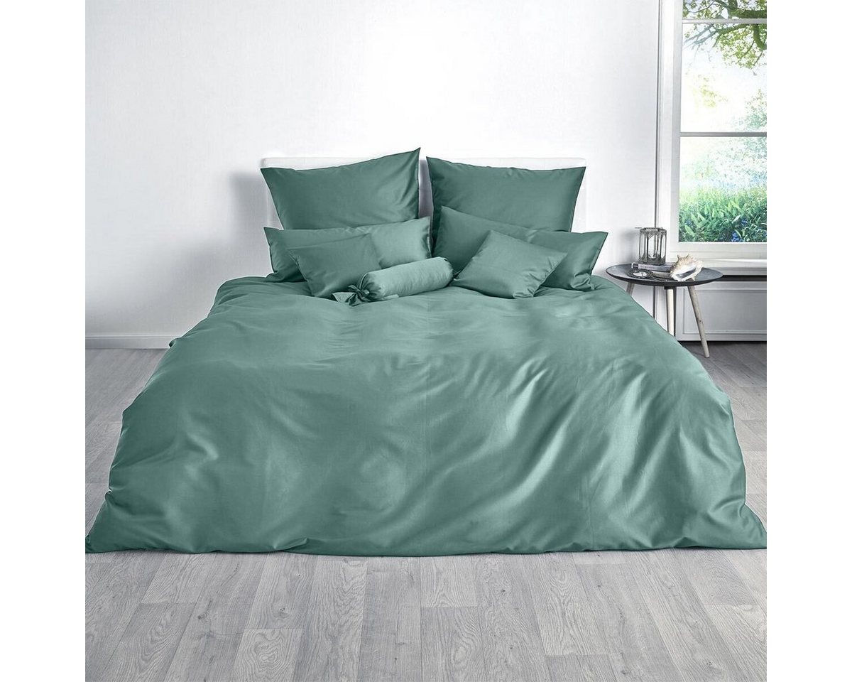 TRAUMSCHLAF Bettwäsche Uni, Mako Satin, 3 teilig, pflegeleichter Mako-Satin TRAUMSCHLAF Bettwäsche Uni, Mako Satin, 3 teilig, pflegeleichter Mako-Satin von TRAUMSCHLAF