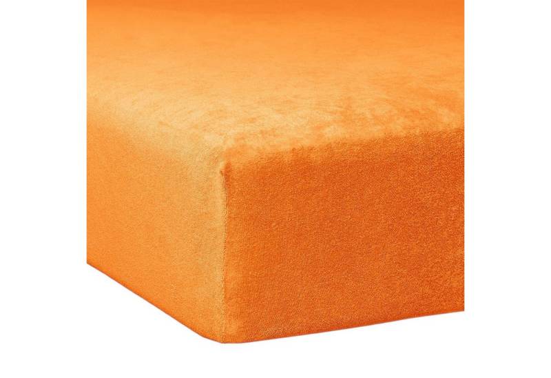 TRAUMSCHLAF Spannbettlaken Flausch Biber, Biber, Gummizug: Rundumgummi, (1 Stück), warme weiche Qualität von TRAUMSCHLAF