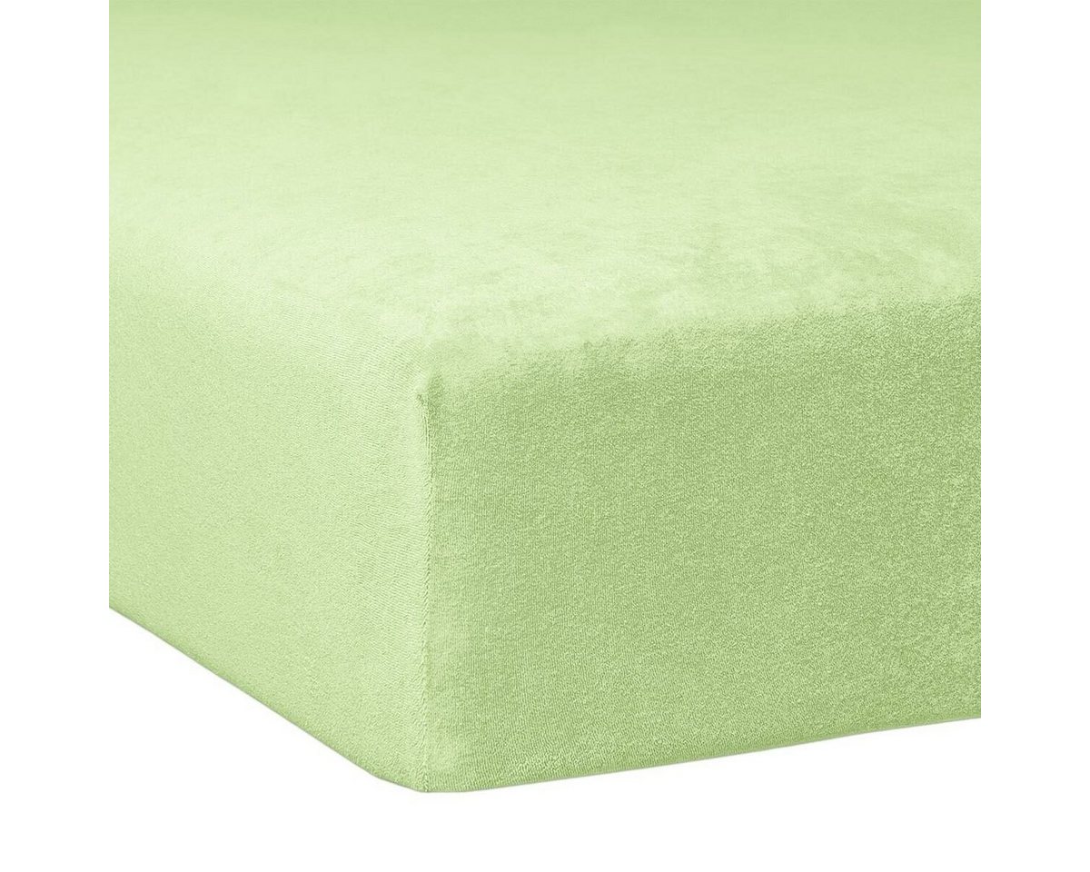 TRAUMSCHLAF Spannbettlaken Flausch Biber, Biber, Gummizug: Rundumgummi, (1 Stück), warme weiche Qualität von TRAUMSCHLAF