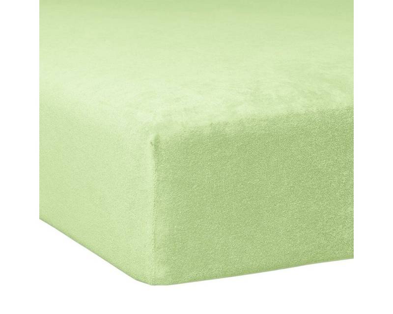 TRAUMSCHLAF Spannbettlaken Flausch Biber, Biber, Gummizug: Rundumgummi, (1 Stück), warme weiche Qualität von TRAUMSCHLAF