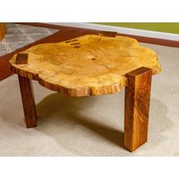 Live Edge Cookie Couchtisch von TRCustomWoodcrafts