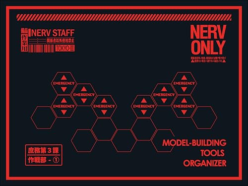 Rutschfeste Bodenmatte für Neon Genesis Evangelion NERV General Affairs Department 89,9 x 129,9 cm inspiriertes Design von TREASURE CASE