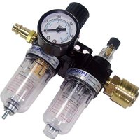 1/4 Zoll Luftdruckreglerfilter, Öl-Wasser-Abscheider, Luftdruckregler für Druckluftwerkzeuge 1/4 Zoll Luftdruckreglerfilter, Öl-Wasser-Abscheider, Luftdruckregler für Druckluftwerkzeuge von TREETALK