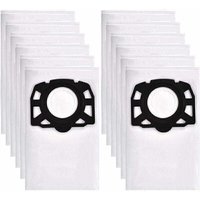 12 Staubsaugerbeutel für Kärcher WD4 WD5 WD6, passend für Kärcher MV4, MV5, MV6 Nass- und Trockensauger 12 Staubsaugerbeutel für Kärcher WD4 WD5 WD6, passend für Kärcher MV4, MV5, MV6 Nass- und Trockensauger von TREETALK