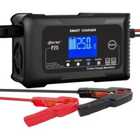 25A Autobatterieladegerät, 12V/24V Autobatterieladegerät, Erhaltungsladegerät und Desulfator für Auto, Motorrad, Rasenmäher, Boot, Lithium, LiFePO4 25A Autobatterieladegerät, 12V/24V Autobatterieladegerät, Erhaltungsladegerät und Desulfator für Auto, Motorrad, Rasenmäher, Boot, Lithium, LiFePO4 von TREETALK