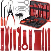 30-teiliges Trim-Kit zum Entfernen und Installieren von Innenverkleidungen für Autoradio-Türverkleidungen mit Tasche von TREETALK